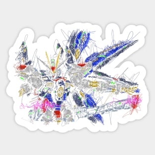 Strike freedom gundam Sticker